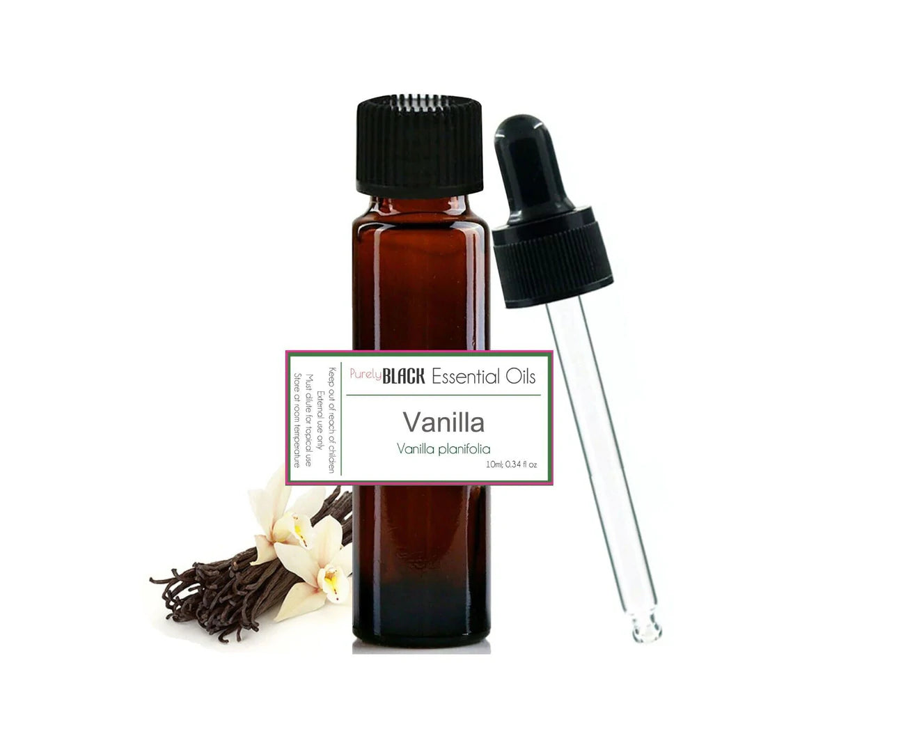 "Pure Vanilla Essential Oil 10ml - Elevate Your Aromatherapy, Diffuser, Perfume, and Skincare Experience!"